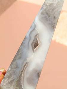 Agate Obelisk - Chipped point