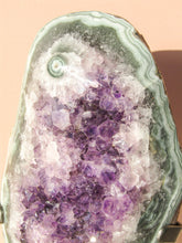 Load image into Gallery viewer, AA+ Grade Amethyst Statement piece with stand  - Uruguayan