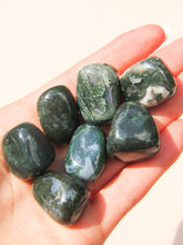 Load image into Gallery viewer, Moss Agate Tumbled stone