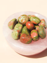 Load image into Gallery viewer, Unakite Tumbled stone